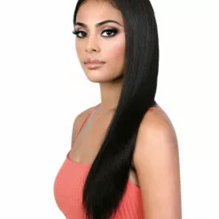 Wigs For Black Women HPL3 ST26 | Lace Front Remy Human Hair Wig By Motown Tress