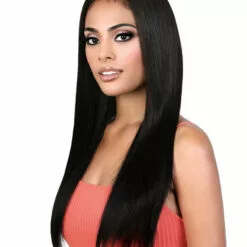 Wigs For Black Women HPL3 ST26 | Lace Front Remy Human Hair Wig By Motown Tress