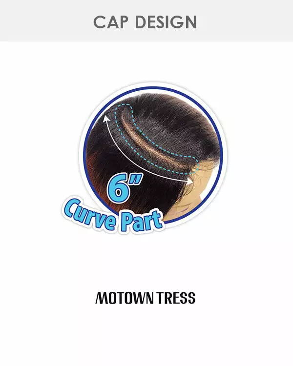 LDP-Curve1 | Lace Front & Lace Part Synthetic Wig By Motown Tress 7 LDP-Curve1 | Lace Front & Lace Part Synthetic Wig By Motown Tress