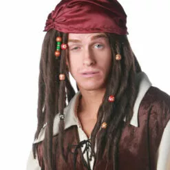 Deluxe Captain Pirate By New Look Costume Wigs