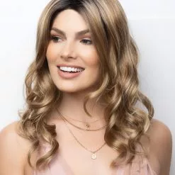 Ensley TP | Lace Front & Monofilament Part Synthetic Wiglet By Orchid Clearance Items 10 Ensley TP | Lace Front & Monofilament Part Synthetic Wiglet By Orchid Clearance Items