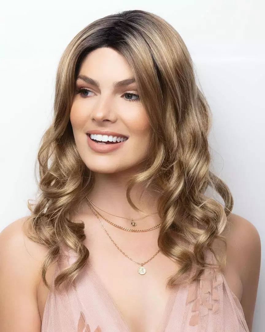 Ensley TP | Lace Front & Monofilament Part Synthetic Wiglet By Orchid Clearance Items 5 Ensley TP | Lace Front & Monofilament Part Synthetic Wiglet By Orchid Clearance Items