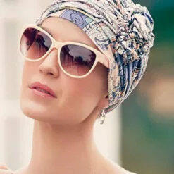 Best Wig Outlet Lotus Printed Turban Headwear