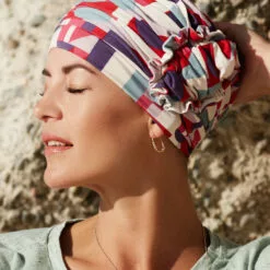 Best Wig Outlet Lotus Printed Turban Headwear