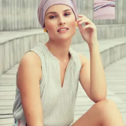 Best Wig Outlet Emmy V Turban - Solid With Glitter Headwear