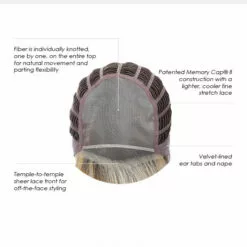 Straight Up With A Twist | Lace Front & Monofilament Synthetic Wig By Raquel Welch Wigs For Women