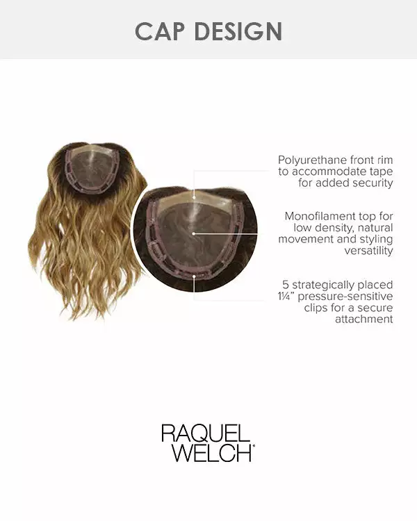 Alpha Wave 16 Inch | Monofilament Synthetic Wiglet By Raquel Welch 9 Alpha Wave 16 Inch | Monofilament Synthetic Wiglet By Raquel Welch