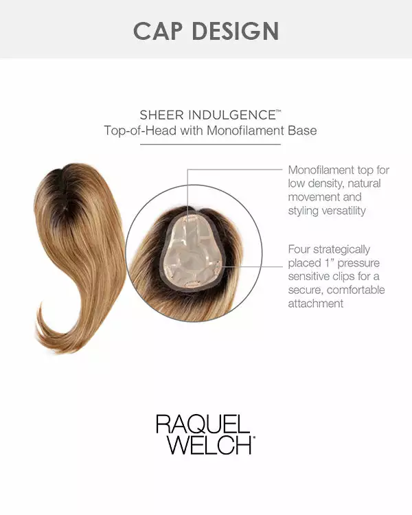Go All Out 16 Inch | Monofilament Synthetic Hair Toppers By Raquel Welch 8 Go All Out 16 Inch | Monofilament Synthetic Hair Toppers By Raquel Welch