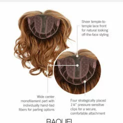 Crave The Wave | Monofilament Synthetic Hair Toppers By Raquel Welch Clearance Items