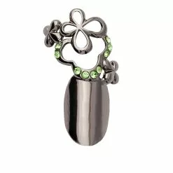 Stephen Nail Jewelry Clover (Small-Black)