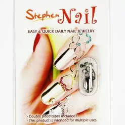 Stephen Nail Jewelry Flower (Medium-Black)