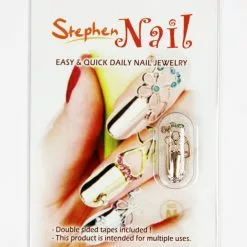 Stephen Nail Jewelry Flower (Medium-Pink Gold)