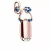 Stephen Nail Jewelry Twin Hearts (Small-Pink Gold)