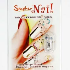 Stephen Nail Jewelry Twin Hearts (Small-Silver)
