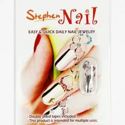 Stephen Nail Jewelry Twin Hearts (Medium-Silver)