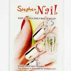 Stephen Nail Jewelry Wing (Medium-Gold)