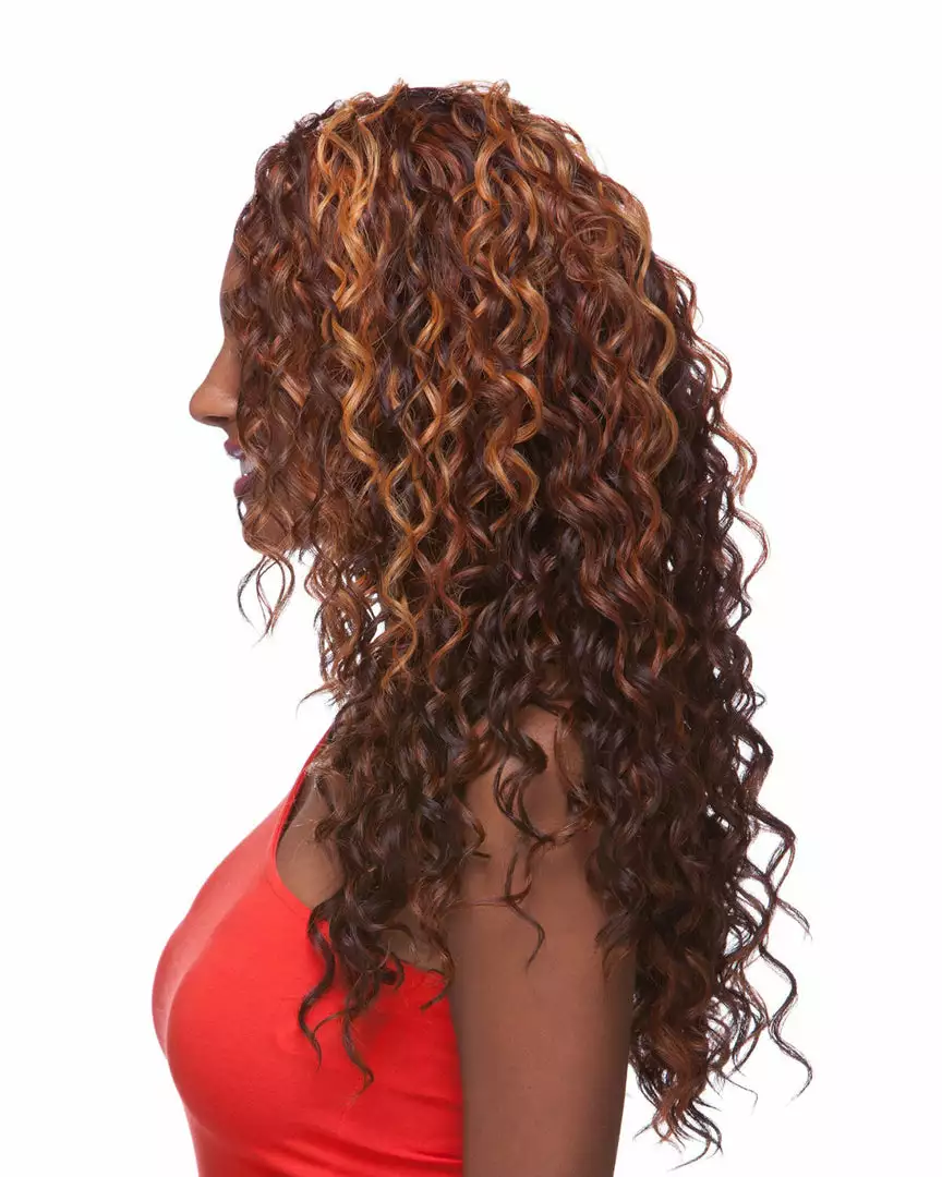 Wigs For Black Women HS Lexi | 3/4 Synthetic Wig By Sepia 4 Wigs For Black Women HS Lexi | 3/4 Synthetic Wig By Sepia