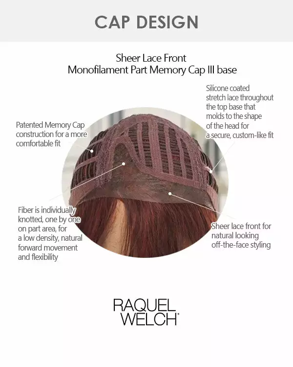 On Your Game | Lace Front & Monofilament Part Synthetic Wig By Raquel Welch 7 On Your Game | Lace Front & Monofilament Part Synthetic Wig By Raquel Welch