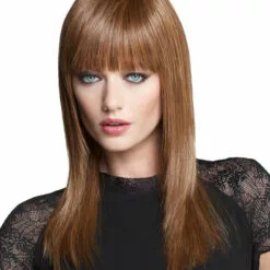 Wigs For Women Sleek & Straight | Lace Front & Monofilament Crown Synthetic Wig By TressAllure