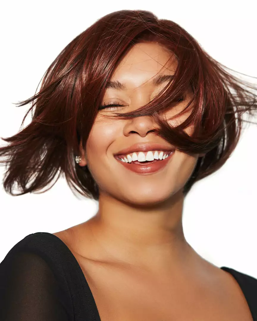 Wigs For Women Angled Bob | Lace Front & Monofilament Part Synthetic Wig By TressAllure 9 Wigs For Women Angled Bob | Lace Front & Monofilament Part Synthetic Wig By TressAllure