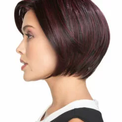 Wigs For Women Angled Bob | Lace Front & Monofilament Part Synthetic Wig By TressAllure 12 Wigs For Women Angled Bob | Lace Front & Monofilament Part Synthetic Wig By TressAllure