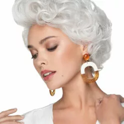 Tapered Curls | Lace Front Synthetic Wig By TressAllure