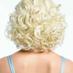 Wigs For Women Curl Intense | Lace Front & Monofilament Top Synthetic Wig By TressAllure