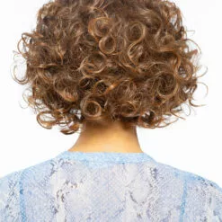 Wigs For Women Curl Intense | Lace Front & Monofilament Top Synthetic Wig By TressAllure