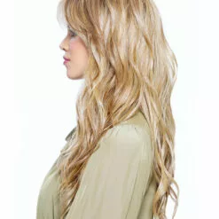 Wigs For Women California Beach Waves | Lace Front & Monofilament Top Synthetic Wig By TressAllure