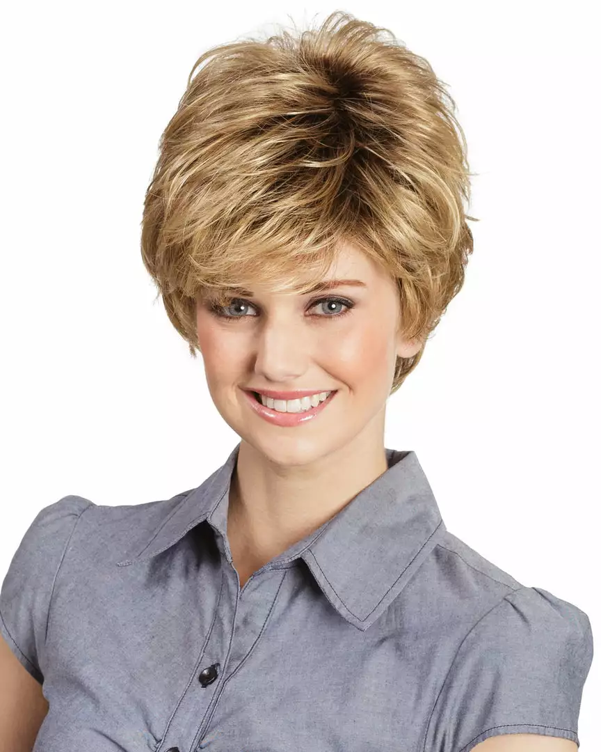 Wigs For Women Petite Zoe (Rooted) | Synthetic Wig By Tony Of Beverly 4 Wigs For Women Petite Zoe (Rooted) | Synthetic Wig By Tony Of Beverly