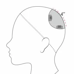 Top This 12 Inch (Exclusive) | Monofilament Remy Human Hair Toppers By Jon Renau 8~12 Inch