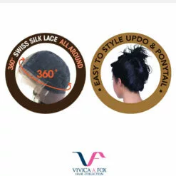 Wigs For Black Women Nebula | Lace Front Remy Human Hair Wig By Vivica Fox 9 Wigs For Black Women Nebula | Lace Front Remy Human Hair Wig By Vivica Fox