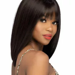 Wigs For Black Women Chester | Lace Part Human Hair Blend Wig By Vivica Fox