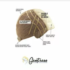 Wigs For Women Violet | Monofilament Synthetic Wig By Gemtress