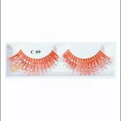 Best Wig Outlet C09 Eyelashes (Red/Silver)