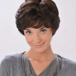 Wigs For Women Lori Petite | Monofilament Human Hair Wig By Wig Pro