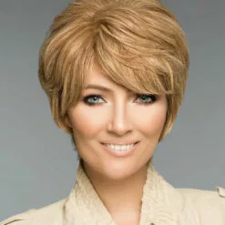 Wigs For Women Lori Petite | Monofilament Human Hair Wig By Wig Pro