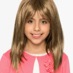 Alyssa V-Mono | Kids Lace Front & Monofilament Synthetic Wig By Wig Pro Wigs For Kids
