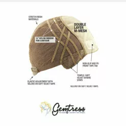 Mid Length Beach Waves | Lace Front & Monofilament Synthetic Wig By TressAllure