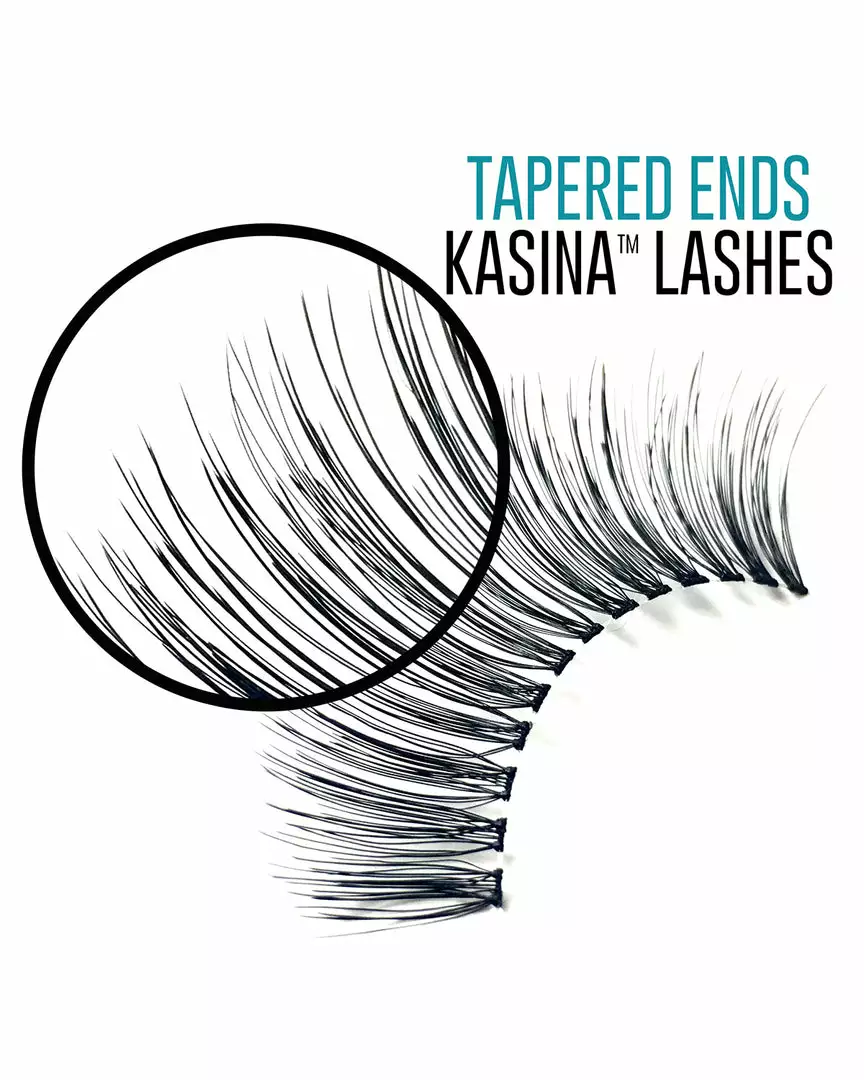Tapered Ends Eyelashes #205 By Kasina Professional 5 Tapered Ends Eyelashes #205 By Kasina Professional